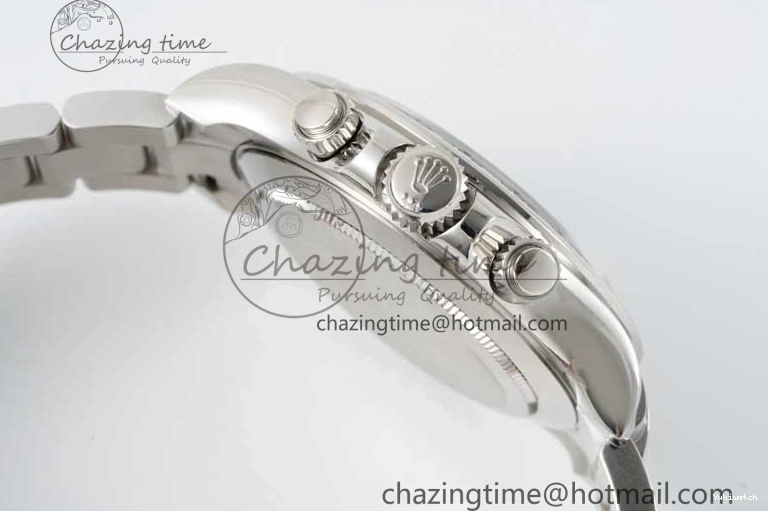 116509 on Best Edition Dial Daytona QF Bracelet SA4130 1:1 SS Blue 0112